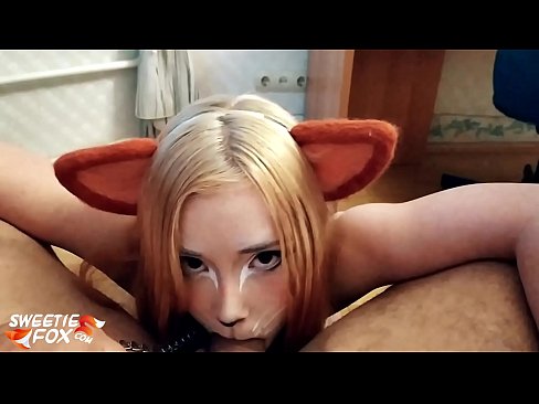 ❤️ Kitsune اس کے منہ میں ڈک اور سہ نگل ❤❌ مقعد فحش ❌️